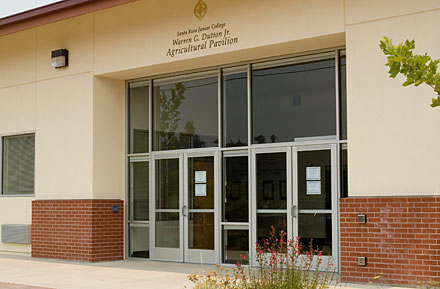 Front entrance of the Pavilion